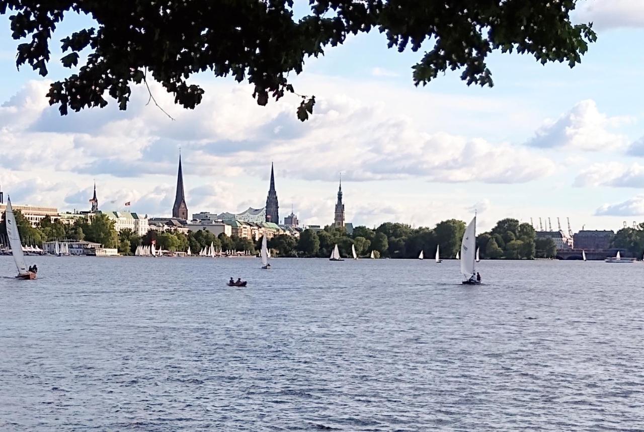 Alster City Garden Villa Amburgo Esterno foto